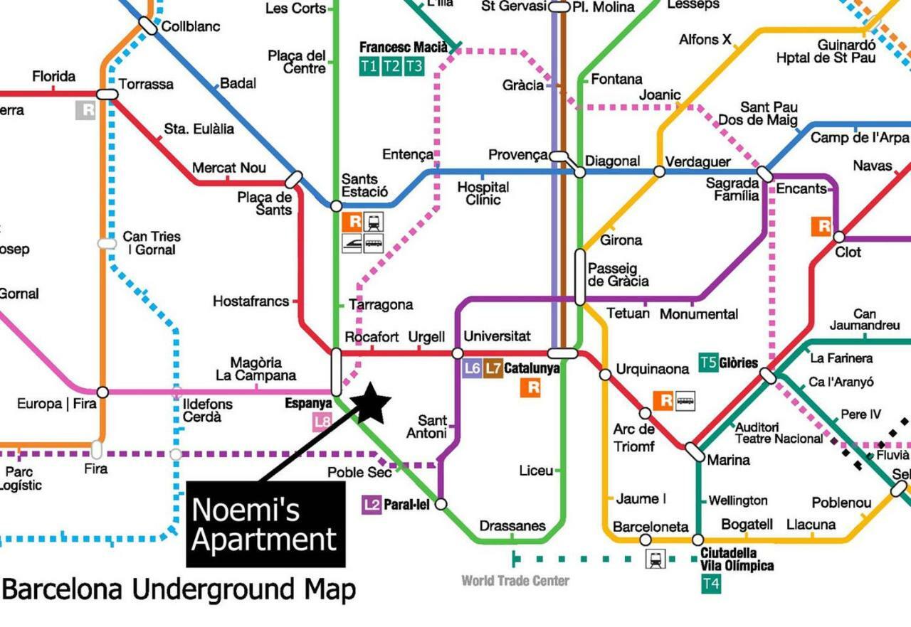 Apartamento Noemi Barcellona Esterno foto